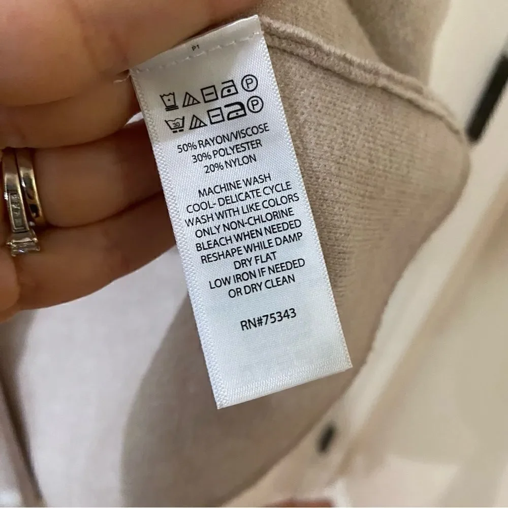 NWT Rag and‎ Bone Estelle cocoon plaid coat